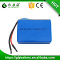 Headlamp Rechargeable Battery With PCB 3.7v 053450 3000mah Lithium ion Prismatic Cells